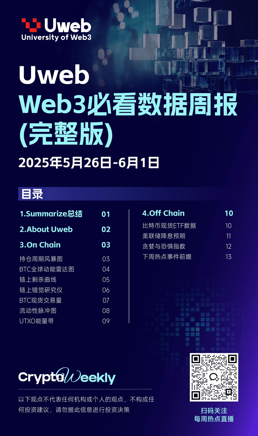 数据周报：5 月 26 日 -6 月 1 日 cover