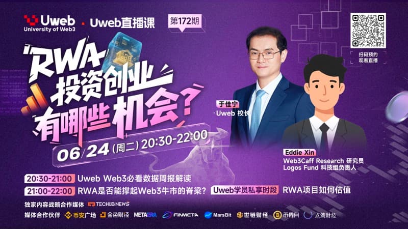 第 172 期：RWA 投资创业的机会与展望