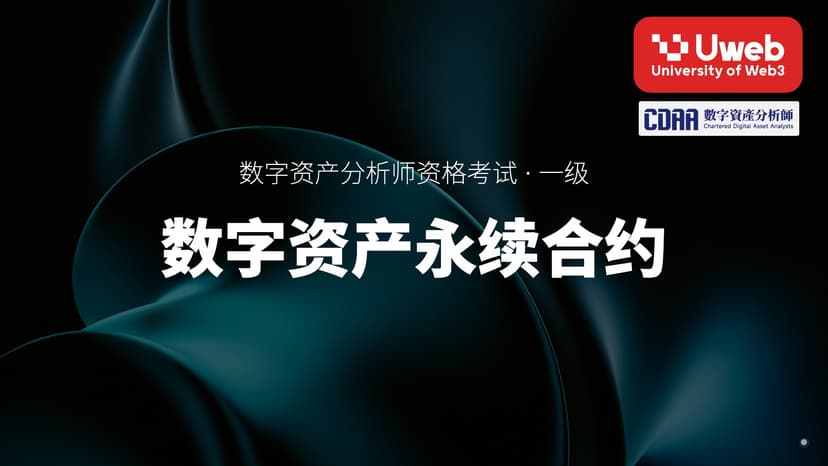 20. 数字资产永续合约